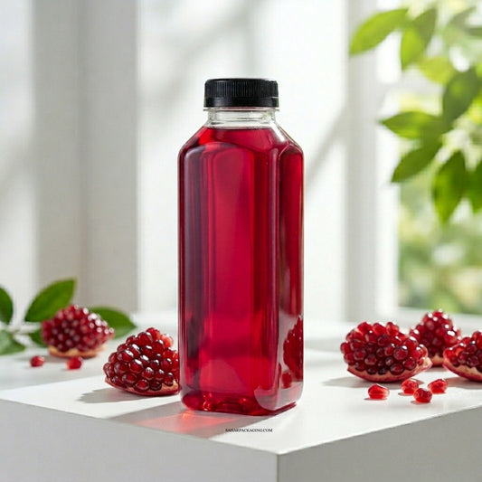 500ml Square Plastic Bottle