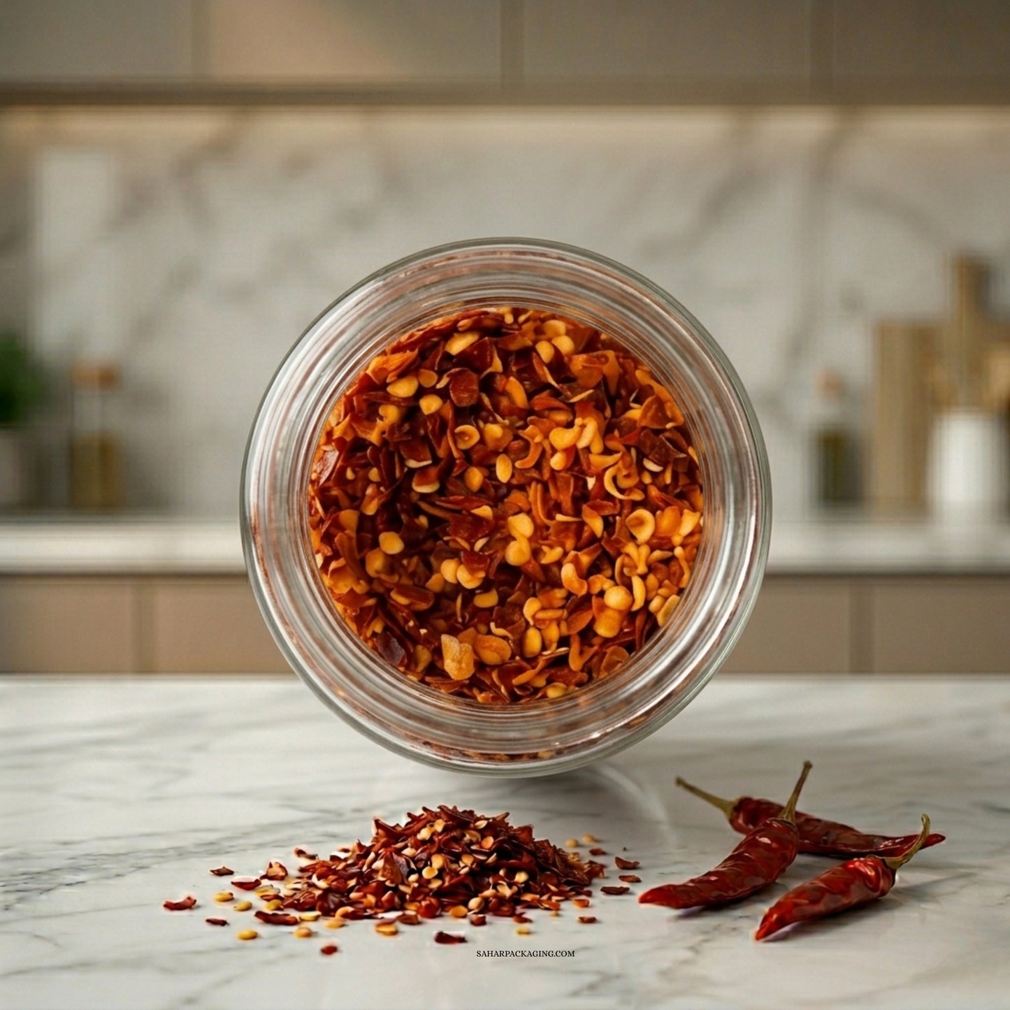 Screw Cap Spice Jar - 320ML