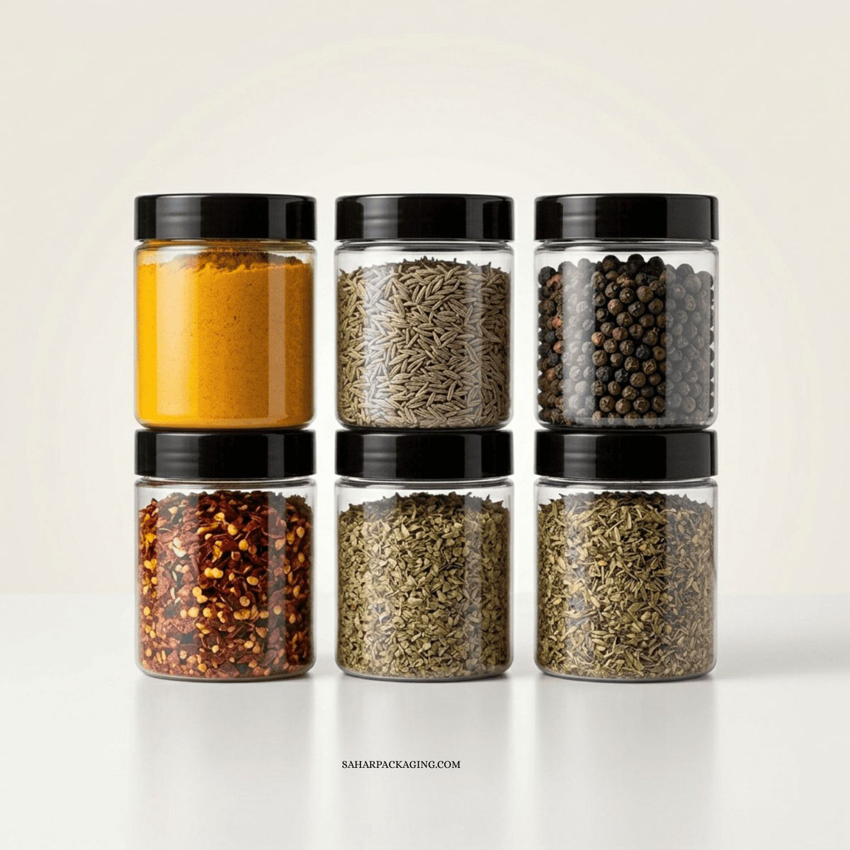 (Free Delivery + Spice Stickers) 12 Pieces Jar Set - Spice Storage Deal