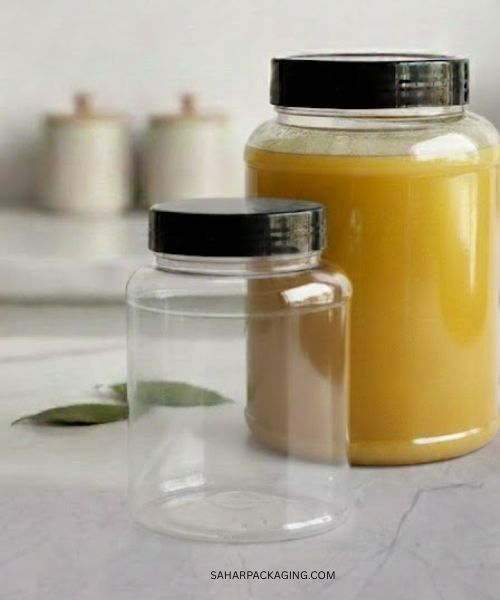 Wide Mouth Plastic Jars - KG