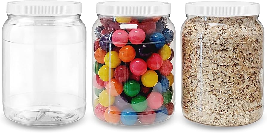 Transform Your Kitchen with Stylish and Functional Plastic Jars