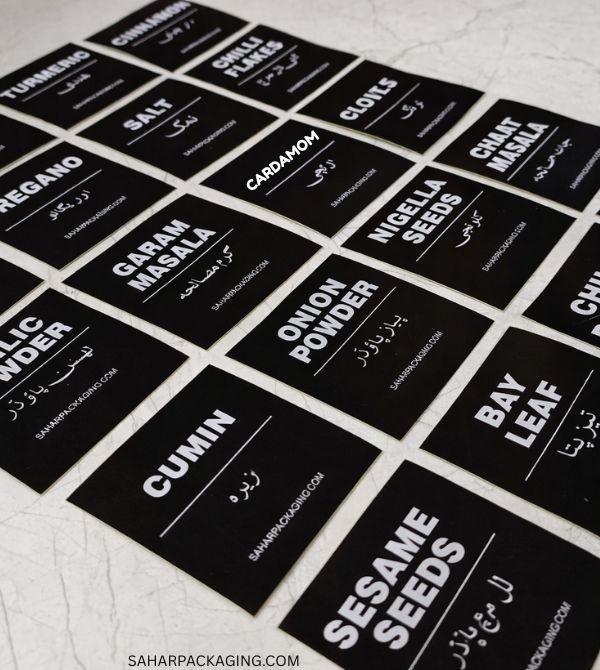 Kitchen Labels - Stickers