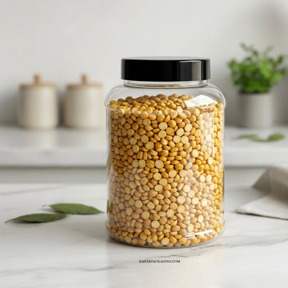 Wide Mouth Plastic Jars - KG