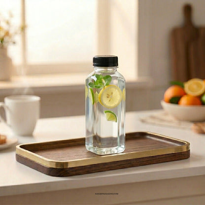 Square Plastic Bottle - 250ml
