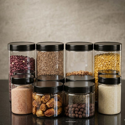 Small Family Saver Deal – 12 Pieces Jar Set (3 Sizes) | Free Delivery