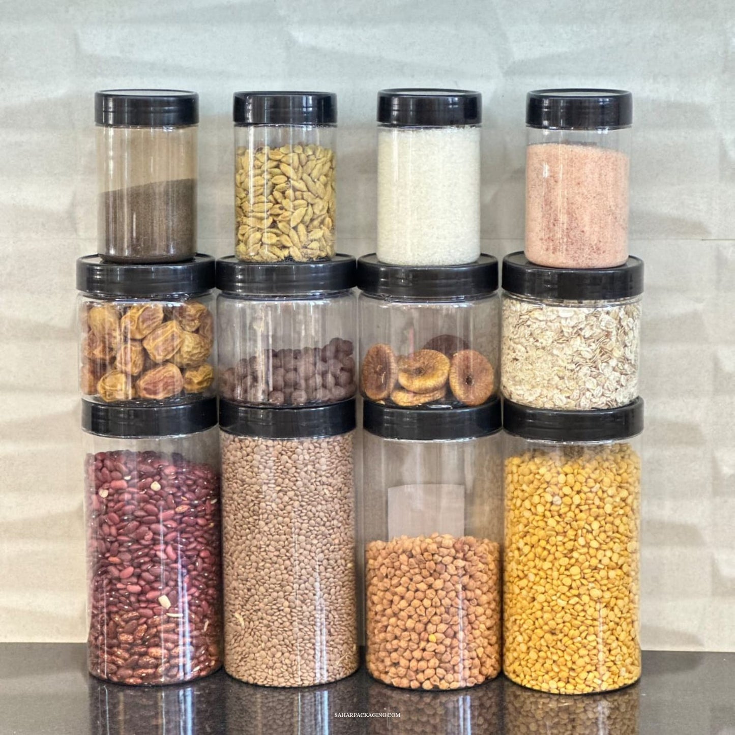 Small Family Saver Deal – 12 Pieces Jar Set (3 Sizes) | Free Delivery