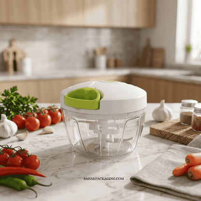 Manual Hand Pull Food Chopper for Vegetables & Fruits | Free Delivery