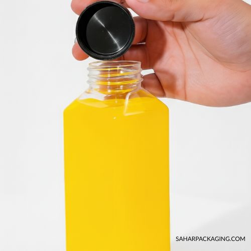 500ml Square Plastic Bottle