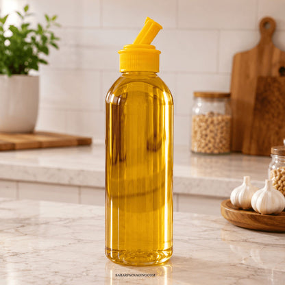 Plastic Oil Bottles