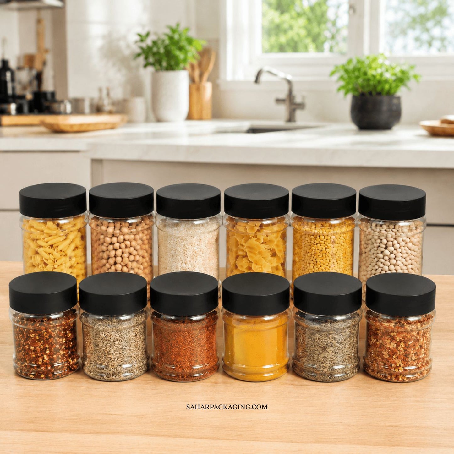 Premium Heavy-Duty Jar Set – 12 Pcs