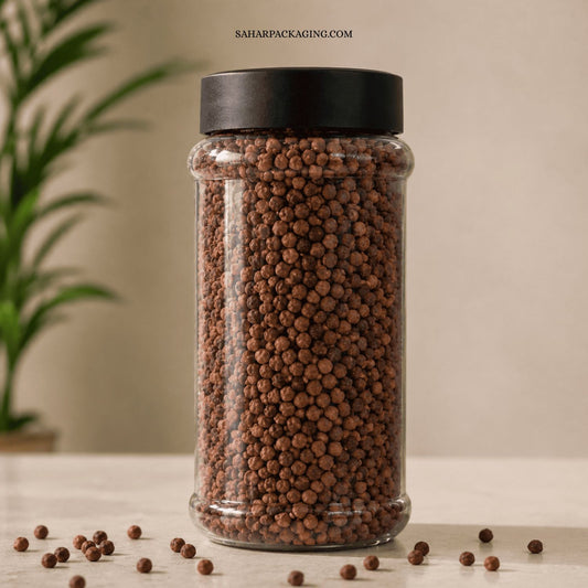 CrystalVault 950ml Hard Plastic Storage Jar