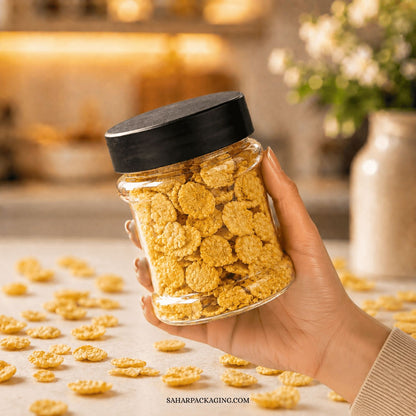 420ml Hard Plastic Storage Container – Airtight Jar