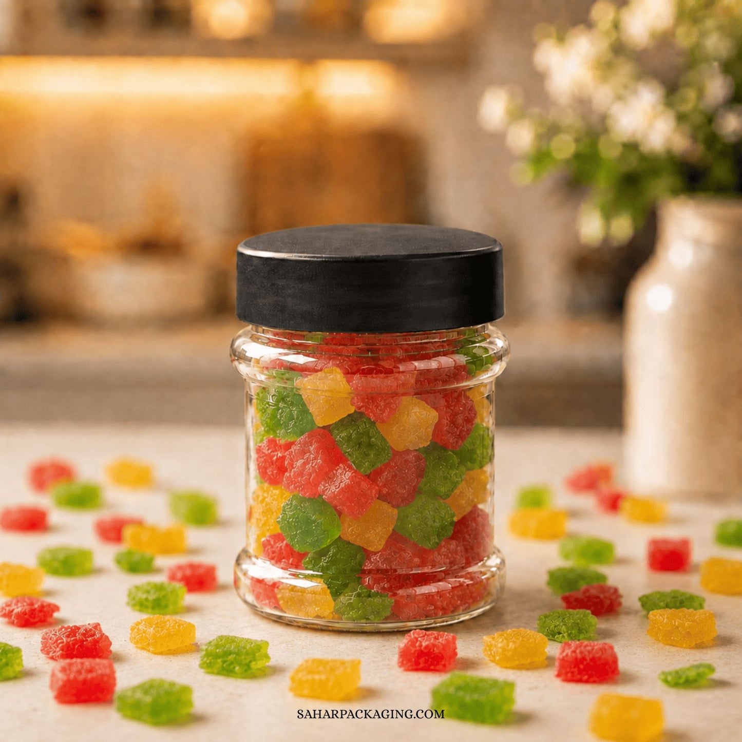 420ml Hard Plastic Storage Container – Airtight Jar