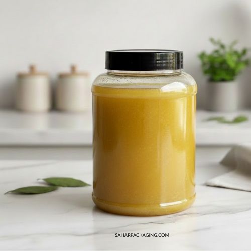 Wide Mouth Plastic Jars - KG