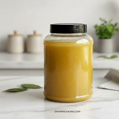 Wide Mouth Plastic Jars - KG