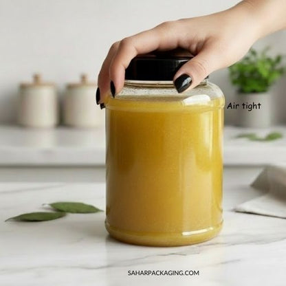 Wide Mouth Plastic Jars - KG