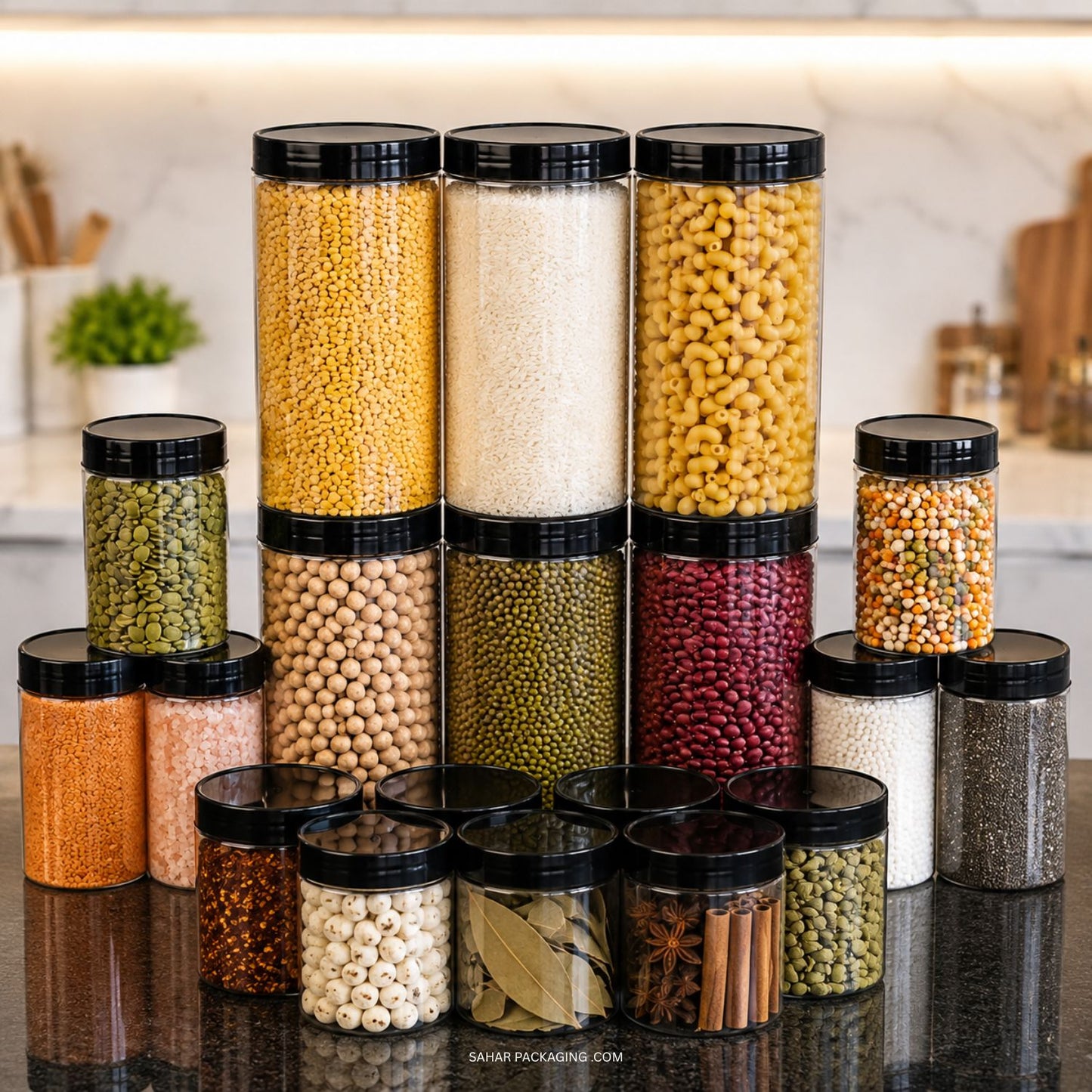 FREE DELIVERY – 18 Pieces Jar Set Family Saver Deal