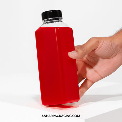 500ml Square Plastic Bottle