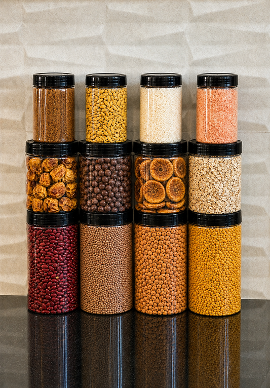 Small Family Saver Deal – 12 Pieces Jar Set (3 Sizes) | Free Delivery